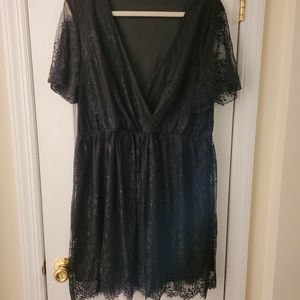 Black Lace Shein Dress 2XL